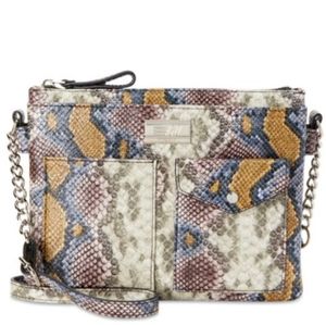 NWT Rosetti Go Ruby pocket crossbody bag Snakeskin